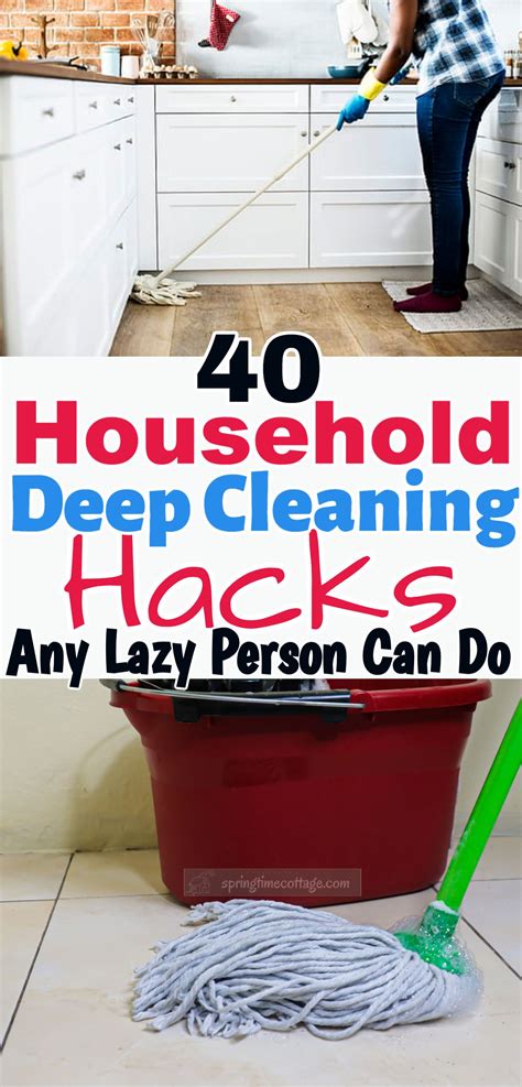 40 Awesome Deep Cleaning Hacks Any Lazy Person Can Do Artofit