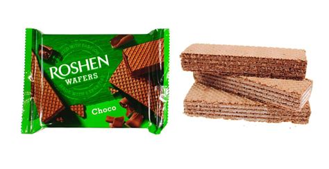 Wafle Roshen Wafers Wafelki Czekoladowe Choco 72g