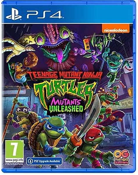 Teenage Mutant Ninja Turtles Mutants Unleashed For Playstation 4