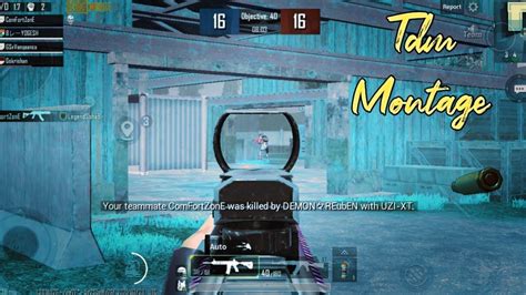 Let Me Down Slowly Montage Tdm Kill Montage Pubg Mobile Youtube