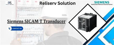 Siemens Sicam T Transducer Improved Power Measurement