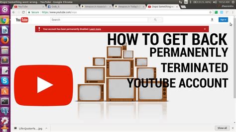 How To Get Back Permanently Terminated Disabled Youtube Account