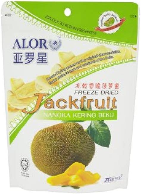 Alor Freeze Dried Fruit 50g 628mart Jackfruit 9 Pack Amazonca Everything Else