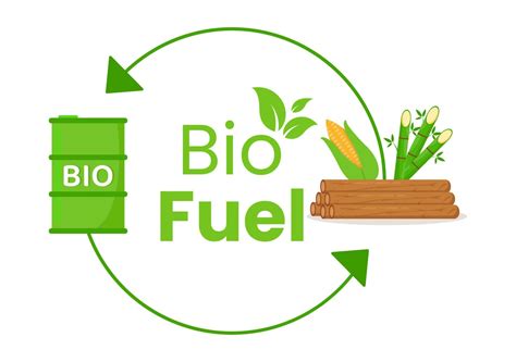 ciclo de vida de biocombustível de materiais naturais e plantas