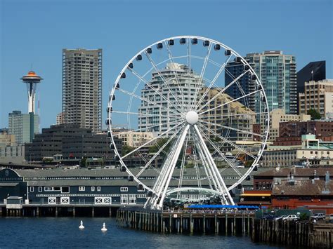 Seattle from Ferry. Washington.