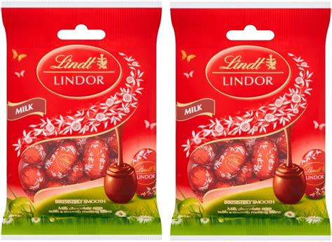 Lindt Easter Mini Eggs Bulk Pack Of 2 X 80g Irresistibly Smooth Lindt