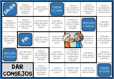 Dar Consejos Juego De Mesa De Conversaci N Material De La Siguiente