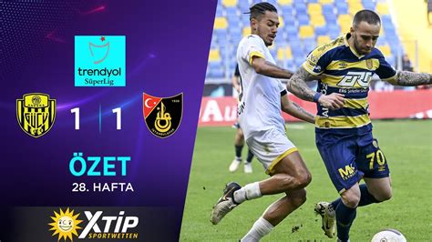 MERKUR BETS MKE Ankaragücü 1 1 İstanbulspor Highlights Özet