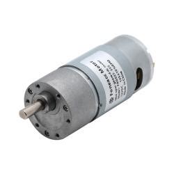 37GB 555 DC Geared Motor RS 555 DC Motor With Spur Gear Reducer