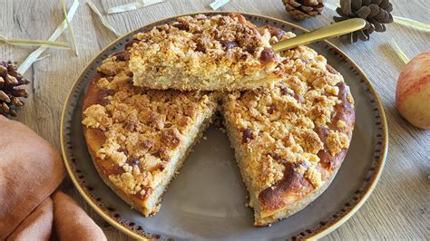 Crumbcake Aux Pommes De La Cuisine D Une Toqu E Et Ses Recettes De