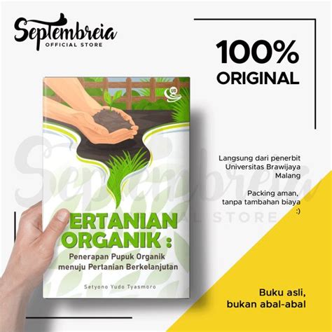 Jual Buku Original Pertanian Organik Penerapan Pupuk Organik Menuju