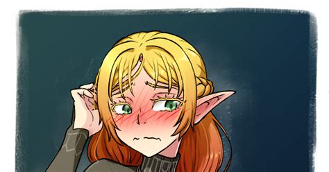 Fanart Isekai Ojisan Tsundere Elf Sui Tsundere Elf Isekai Ojisan