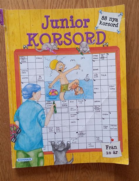 Korsord Junior Nya Korsord Fr N R K R K P P Tradera