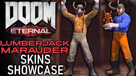 Doom Eternal Lumberjack Marauder Skins Showcase Lumberjack Teddy