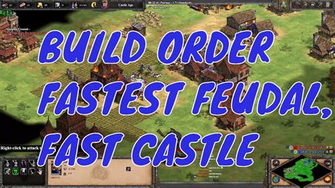 Construct Sequence For Quickest Feudal Quick Castle And Learn How To