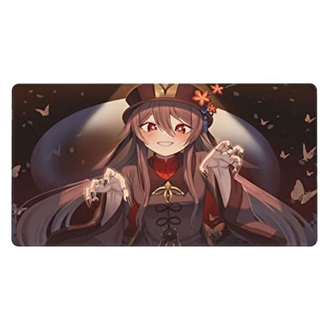 Ennary Ecchi Hentai Sexy Hu Tao Genshin Impact Large Gaming Mouse Pad Xxl Extended Mat Desk Pad