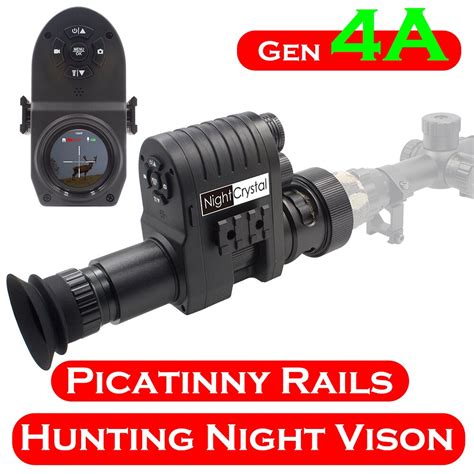 Infrared Hunting Night Vision Riflescope Clip On Attachment Monocular