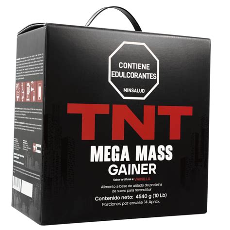 Tnt Mega Mass Gainer Glowell