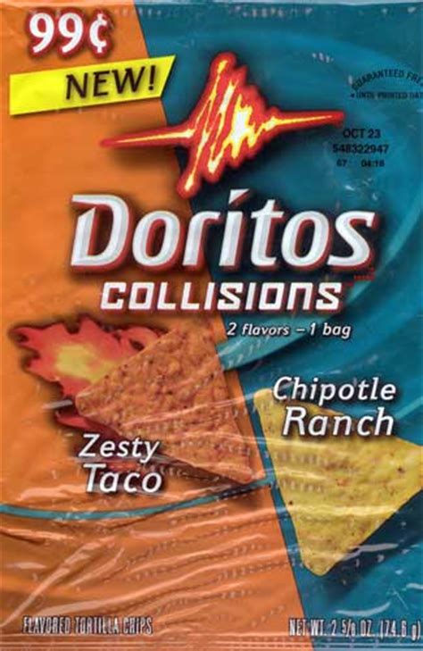 Doritos Collisions Zesty Taco Chipotle Ranch