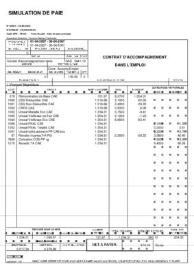 Bulletin De Paie Maroc Pdf Etablir Le Livre De Paie Notions Et Hot