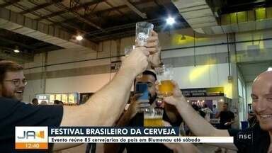 Jornal do Almoço SC Blumenau Festival Brasileira da Cerveja