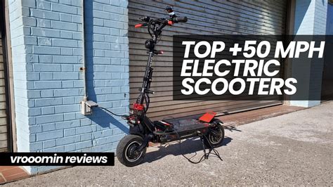 Top +50 MPH Sports Electric Scooters - VROOOMIN