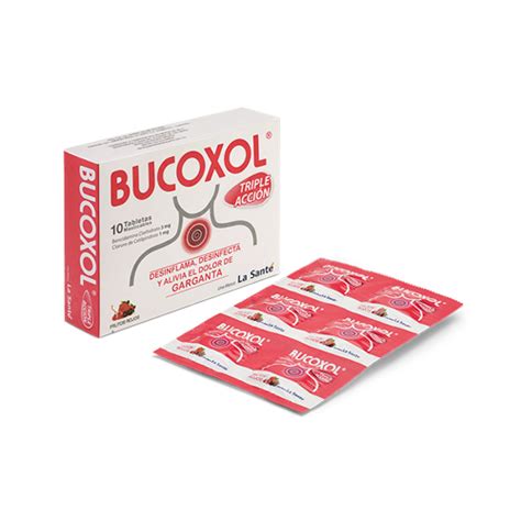 BUCOXOL FRUTOS ROJOS CAJA X 10 UNDS Farmavida Droguería Online