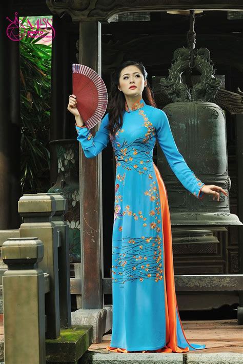 Vietnamese Long Dress Asian Dress Vietnamese Long Dress Ao Dai