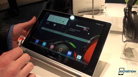 Lenovo Yoga Tablet 10 Hd Hands On Mwc 2014 Pocketnow Youtube