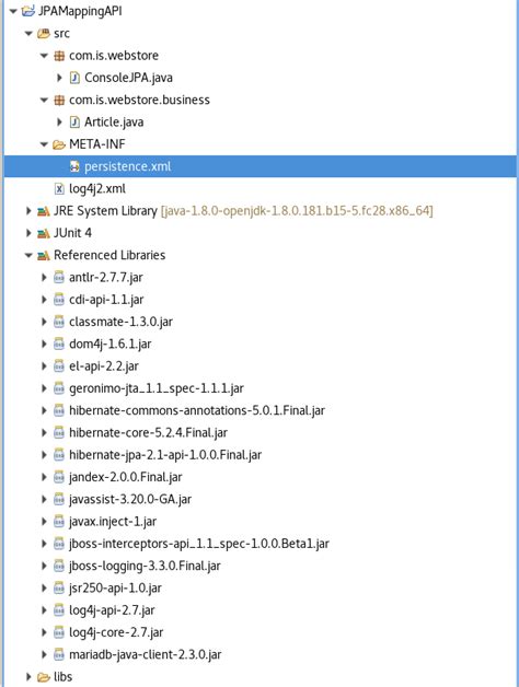 Koor Fr Introduction De L Utilisation De Jpa Le Tutoriel Jakarta