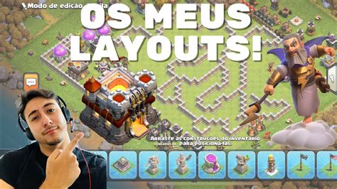 Clash Of Clans Meus Layouts De CV 11 Melhores Layouts Como E Quando