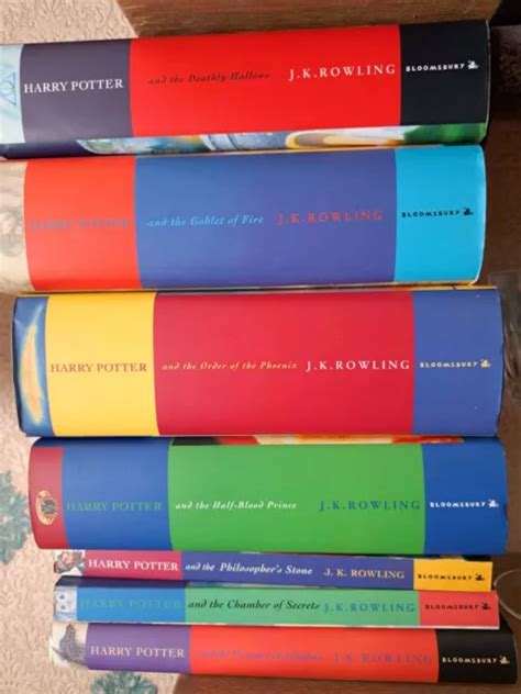 HARRY POTTER COMPLETE Book Set Books 1 7 Bloomsbury First Edition 100