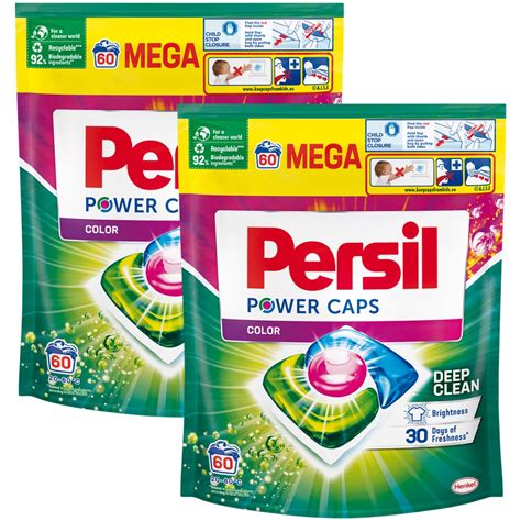 Persil Power Caps Kapsu Ki Do Prania Koloru Zestaw Szt