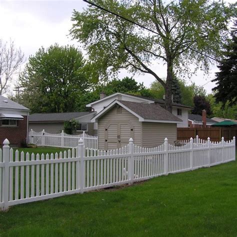 4 Ellington Vinyl Picket Fence Weatherables