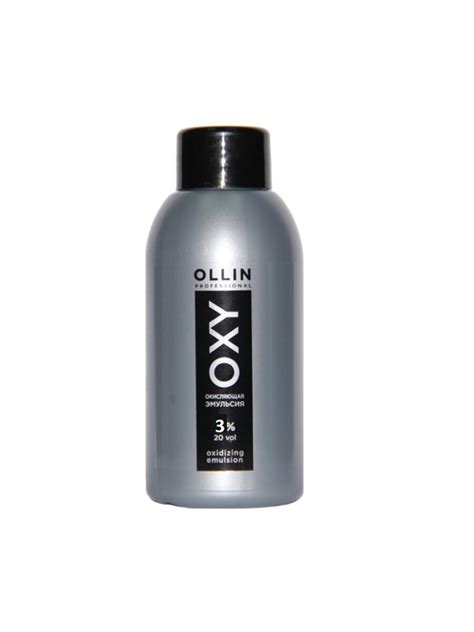 OLLIN OXY 3% 10vol. Окисляющая эмульсия 90мл/ Oxidizing Emulsion ...