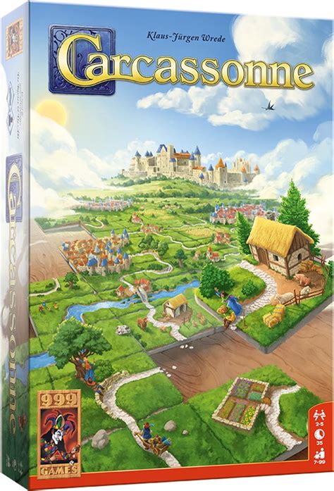 Games Carcassonne Basisspel Bordspel Strategiespel