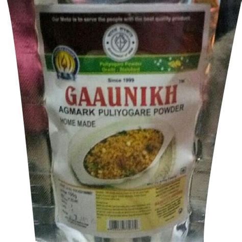 Puliyogare Powder 100g Packaging Packet At Rs 260 Kilogram In