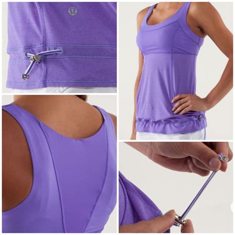 Lululemon Run Ta Ta Topper In Power Purple Sz Gem