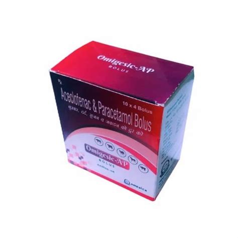 Omigesic Ap Bolus Analgesic Antipyretic Bolus For Livestock For