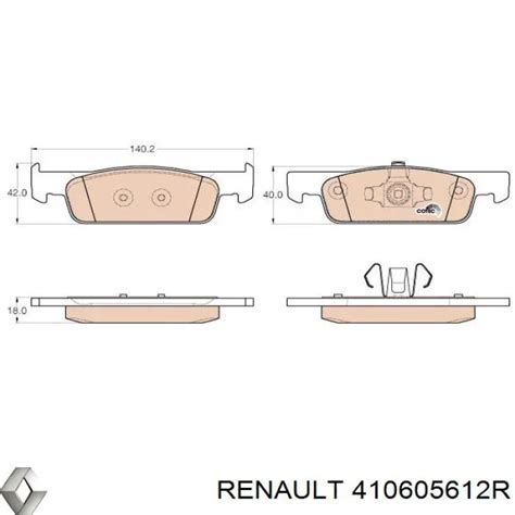 R Renault Rvi Pastillas De Freno Delanteras