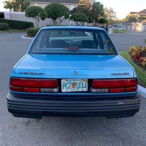 1993 Chevrolet Cavalier RS 4 Door Automatic 4 CYL 68 000 Low Miles NO