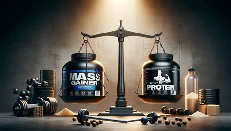 Mass Gainer Vs Whey Protein