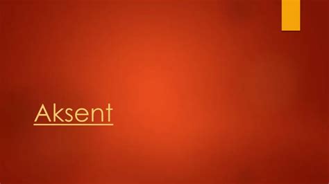 PPT - Aksent PowerPoint Presentation, free download - ID:7524564