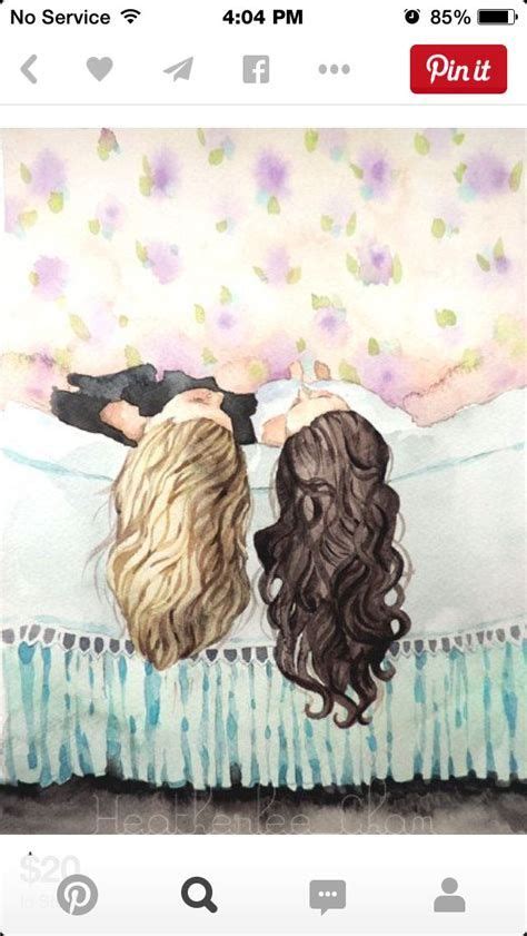 Image Result For Best Friends Drawing Mejores Amigas Sisters Art