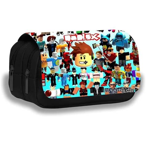 Roblox Crayons Grande Capacit Trousse Crayons Roblox Roblox Tui