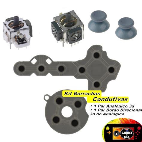 Reparo P Controle Xbo Anal Gico Direcional D De Controle Xbox Es E Borrachas