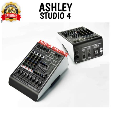 Jual POWER MIXER ASHLEY STUDIO 4 ORIGINAL 4 CHANN ASHLEY STUDIO 4