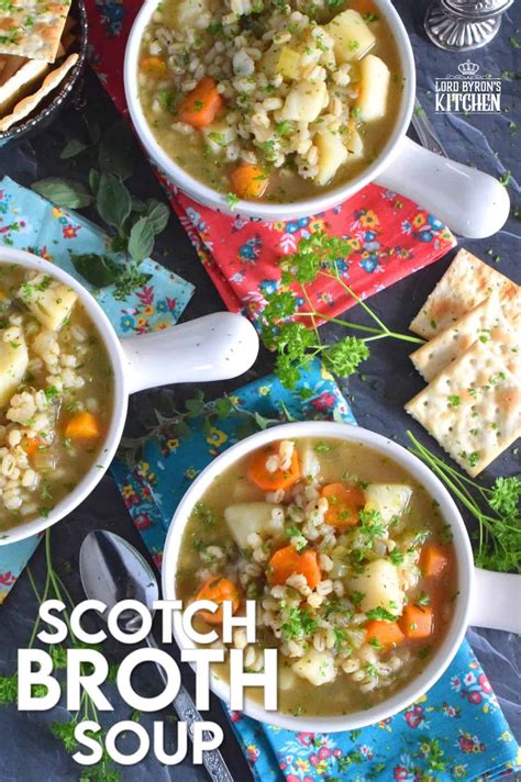 Scotch Broth Soup - Lord Byron's Kitchen