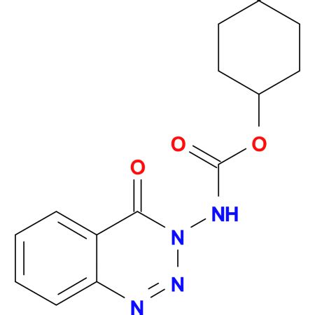 4 Oxo 4H Benzo D 1 2 3 Triazin 3 Yl Carbamic Acid Cyclohexyl Ester