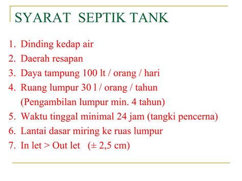 Pengolahan Limbah Cair Domestik Ppt